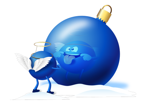 PAYBACK_POINTEE_Engel_Christbaumkugel_blau_kl