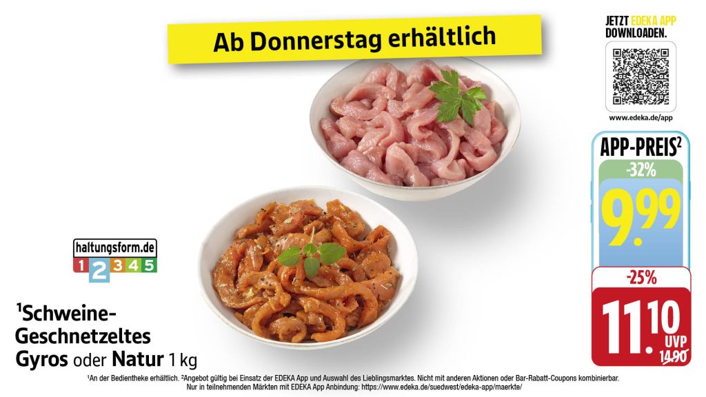Frischeknüller – Angebotsblatt