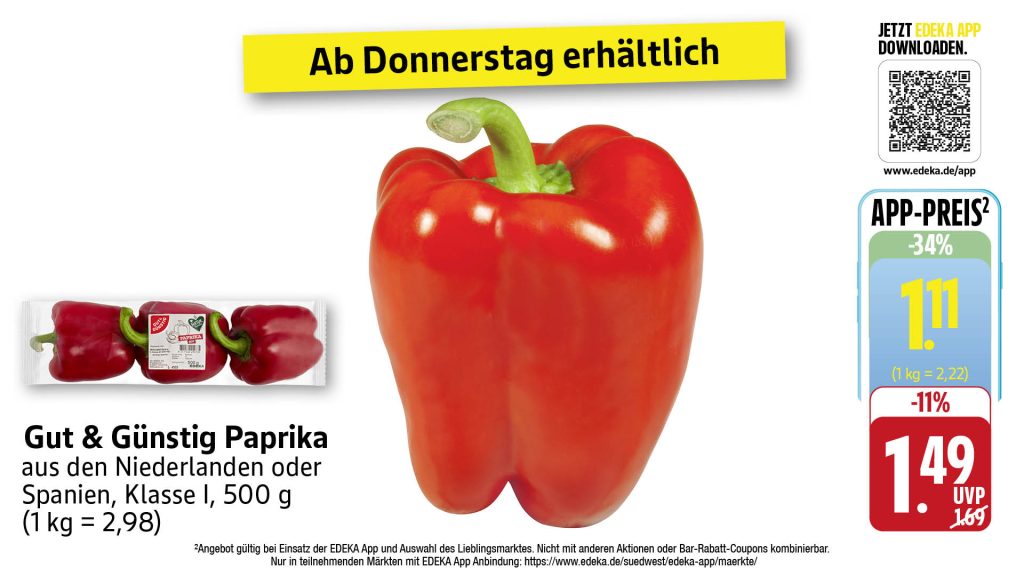 Frischeknüller – Angebotsblatt
