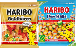 Haribo Fruchtgummi oder Lakritz